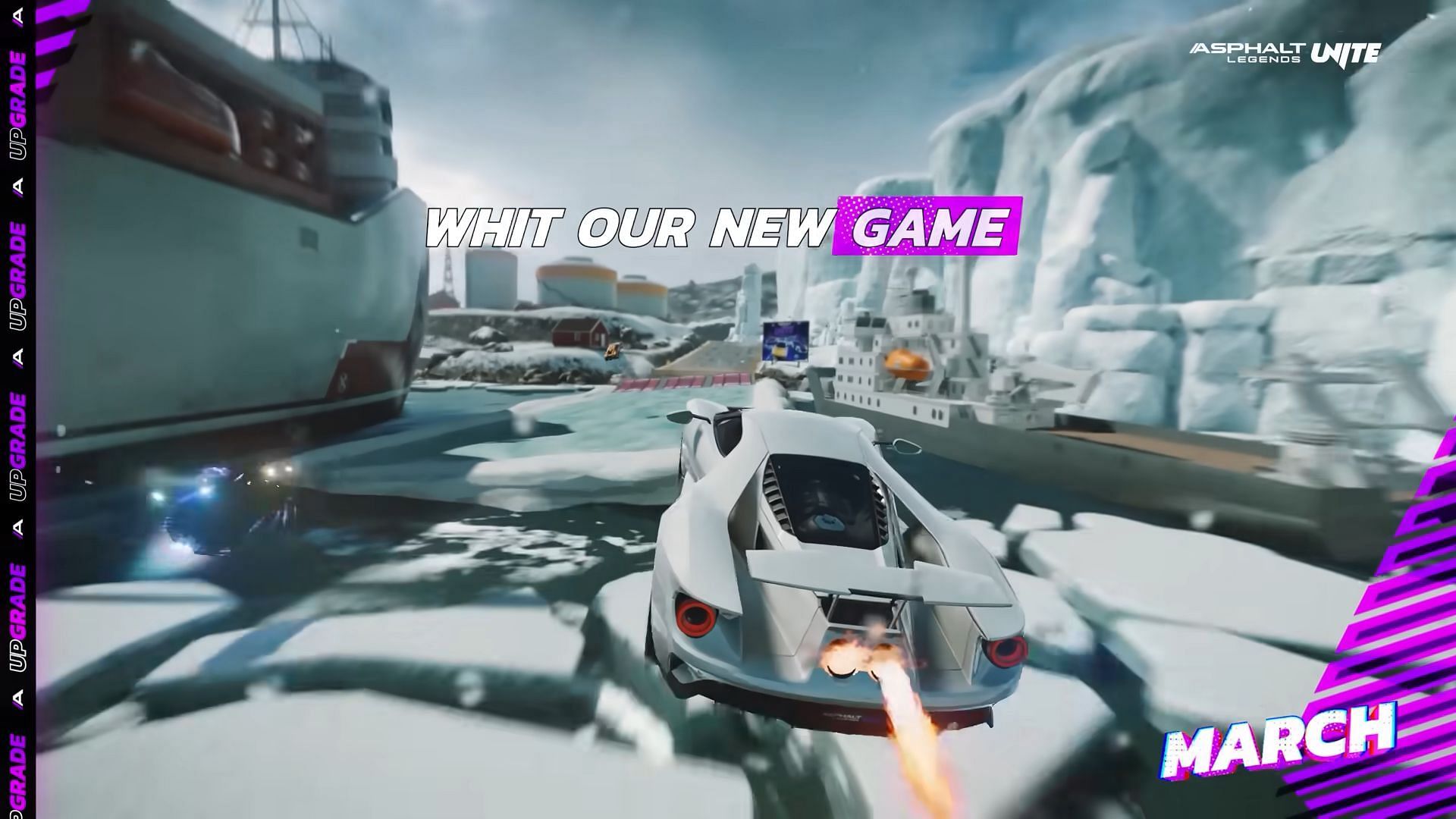 Gameplay of Asphalt Legends Unite (Image via Gameloft)
